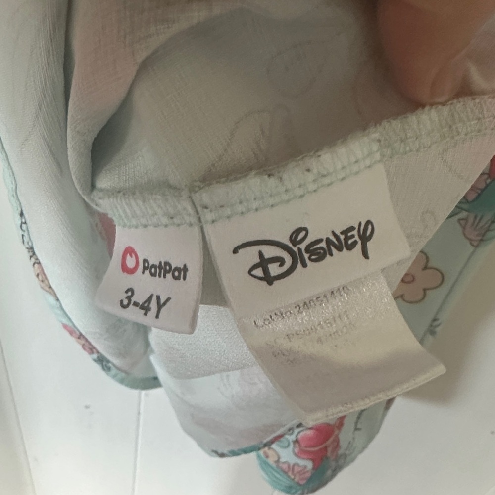 Disney Little Mermaid Floral Sundress - Light Blue - Picture 2 of 6